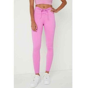 Victoria's Secret PINK Adjustable Waist Ruched Leggings Pink Bloom Medium NWT